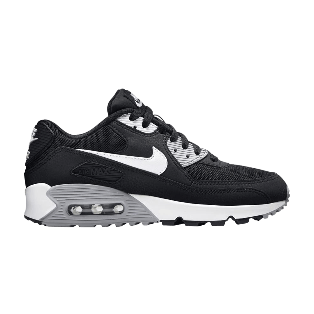 air max 90 essential black white grey