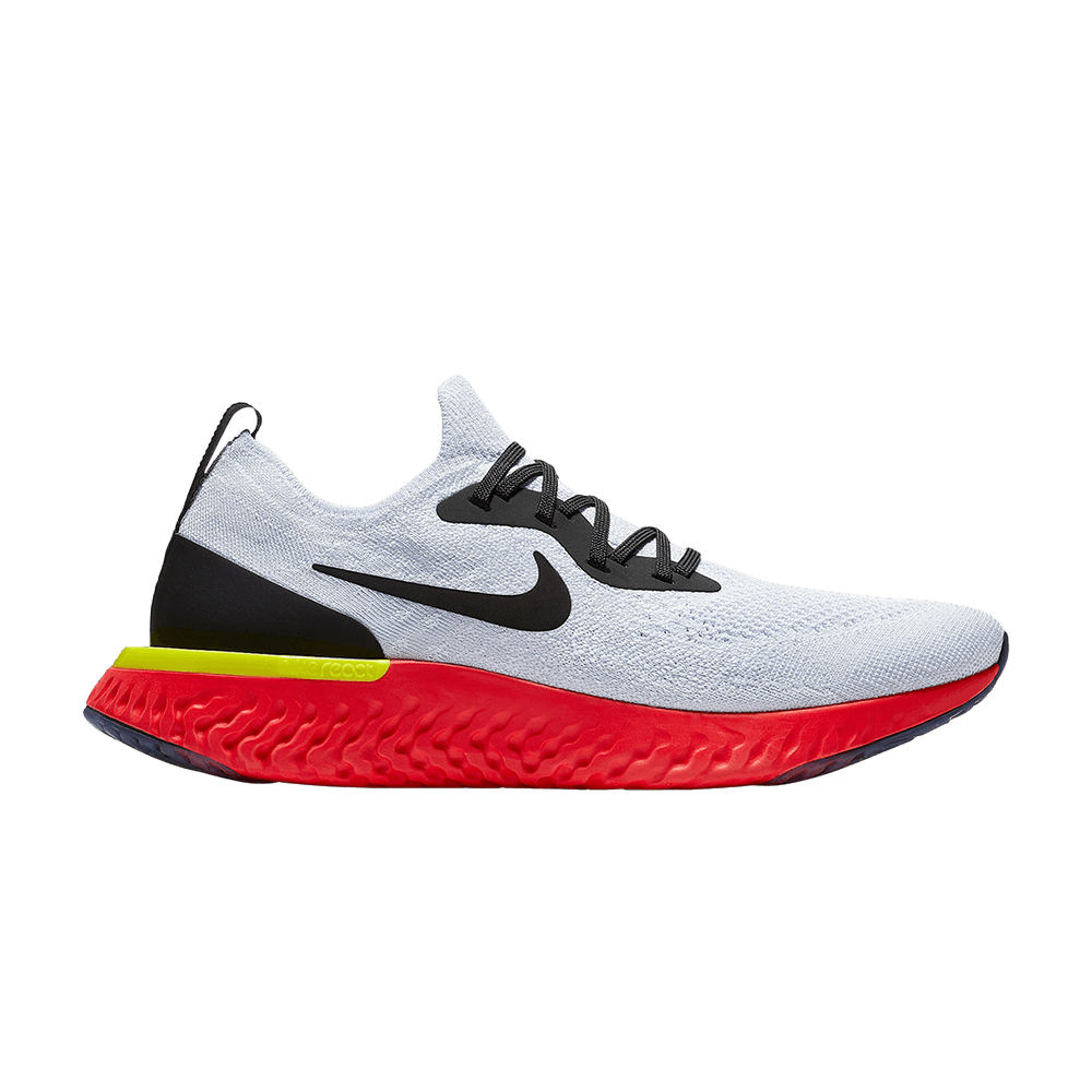 Nike epic react flyknit crimson sale