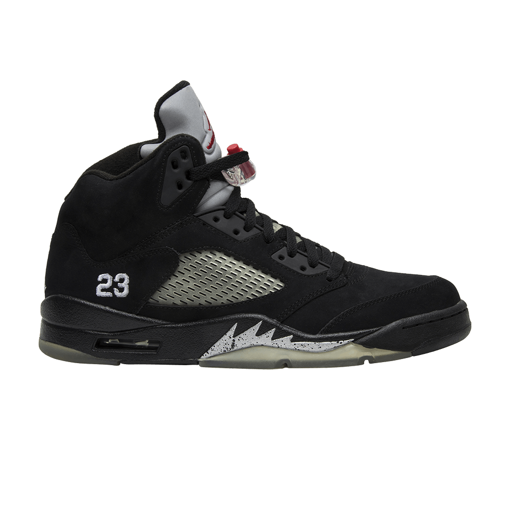 retro 5 metallic silver