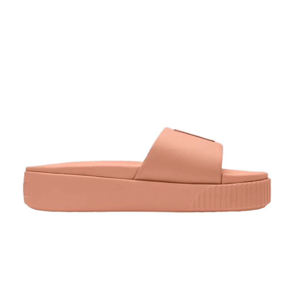puma platform dusty coral