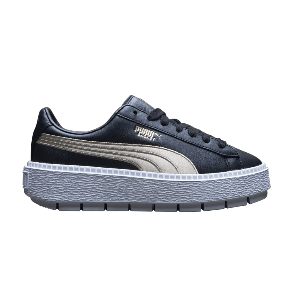Buy Wmns Platform Trace Black Varsity 367728 01 GOAT UK