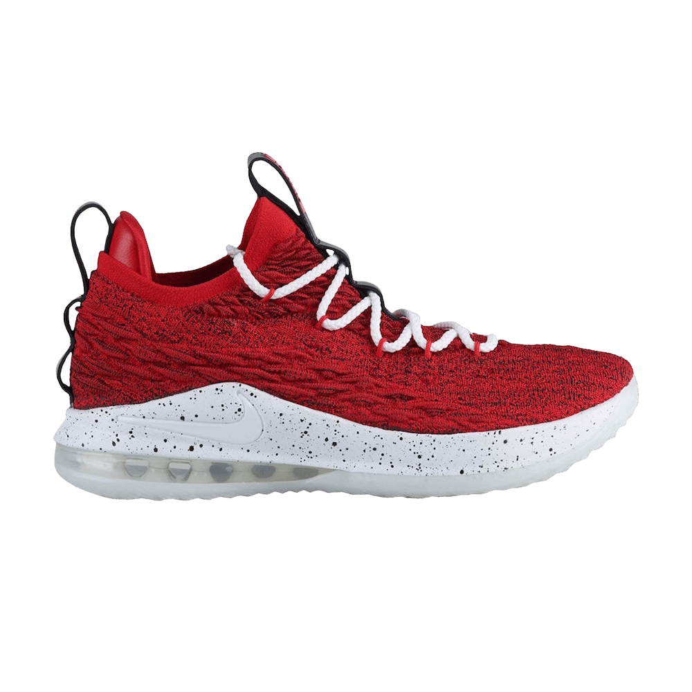 lebron 15s red and black