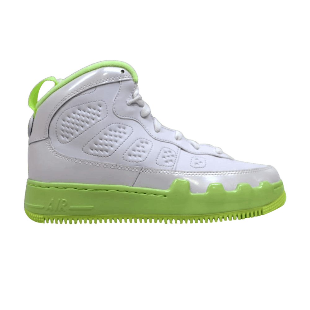 Green and deals white jordan 9