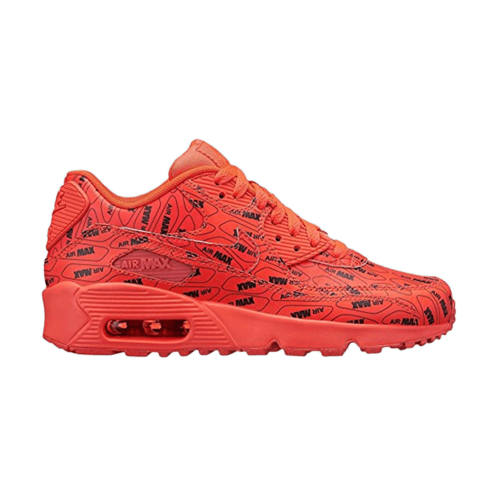 air max 90 logo all over