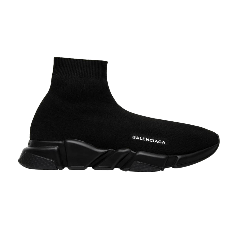 Balenciaga Wmns Speed Trainer Mid 'Triple Black' 2018 - Balenciaga ...