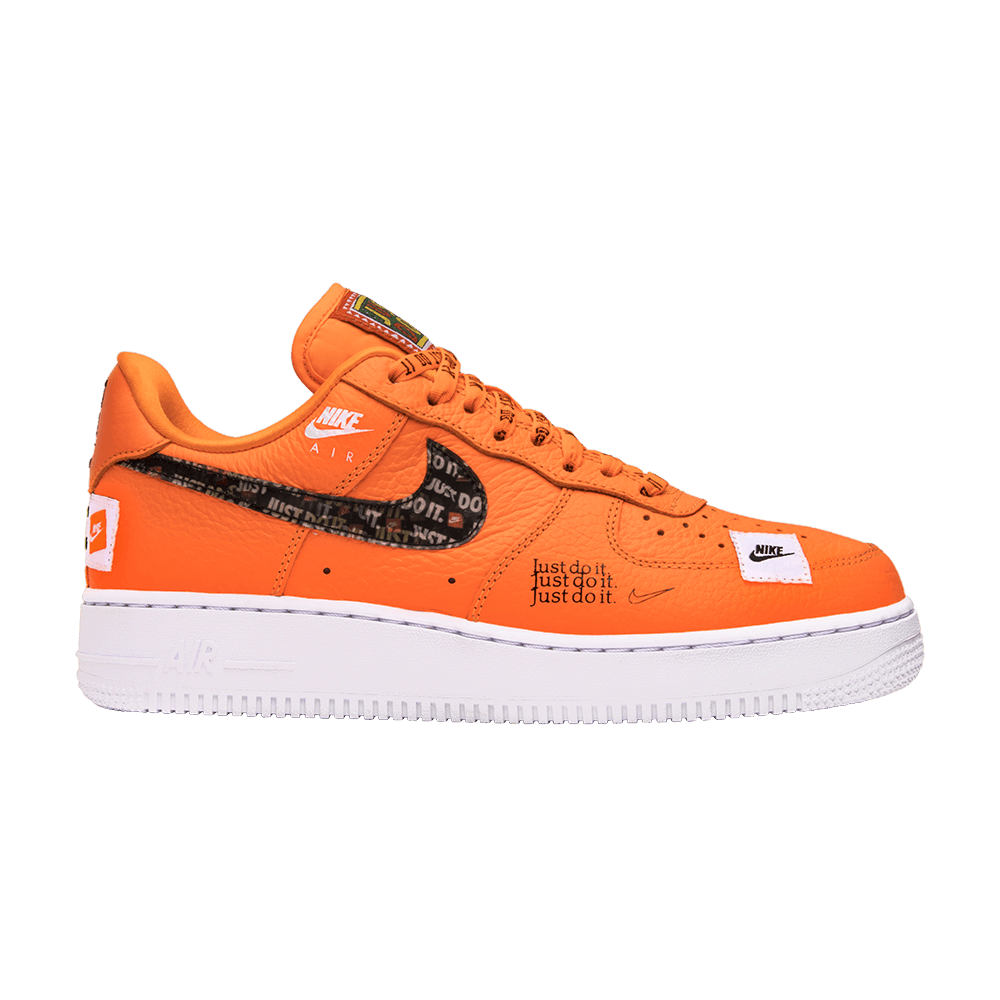 nike orange shoes just do it
