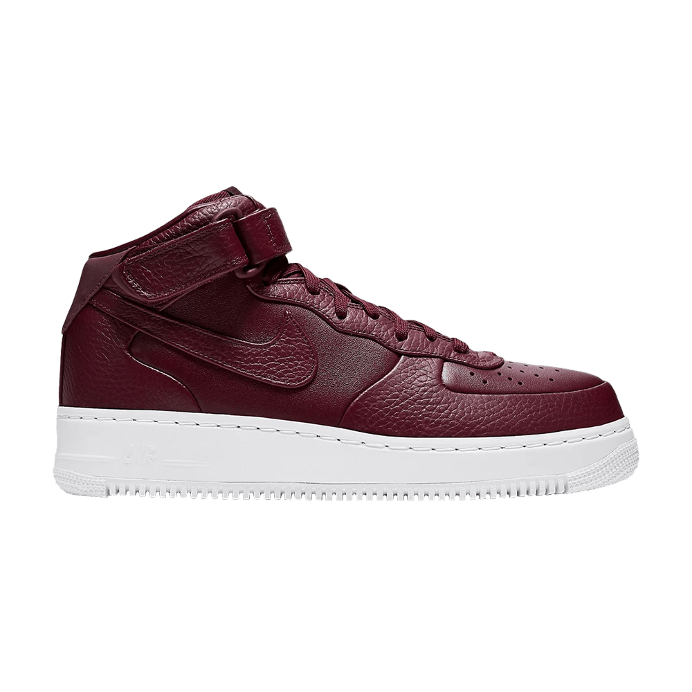 Buy Air Force 1 Mid Night Maroon 819677 661 GOAT