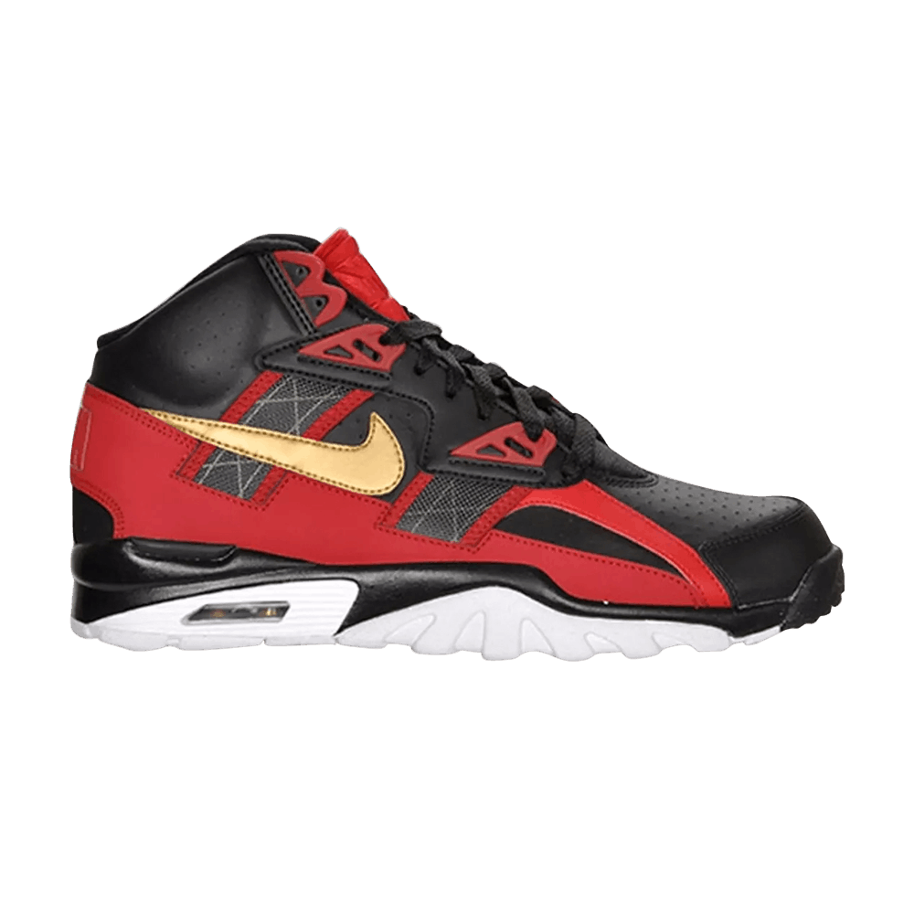 Curious to know what shoes do you wear with your 49ers gear? These are my  nike air trainer red brick edition. : r/49ers