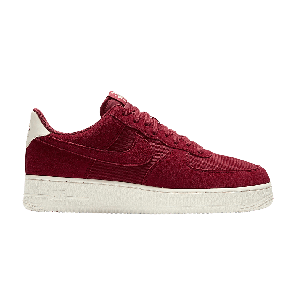 air force red suede