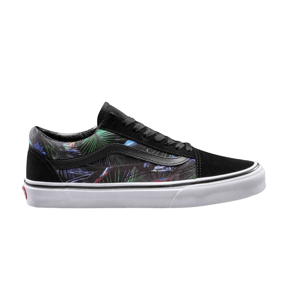 Vans Old Skool Black Floral