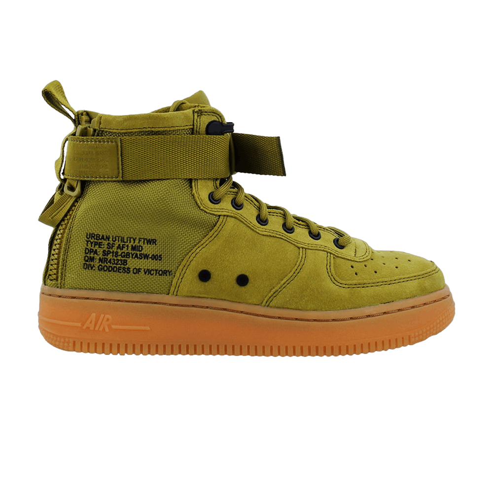 Nike Special Field Air Force 1 - SF AF 1 Camo green in the wild
