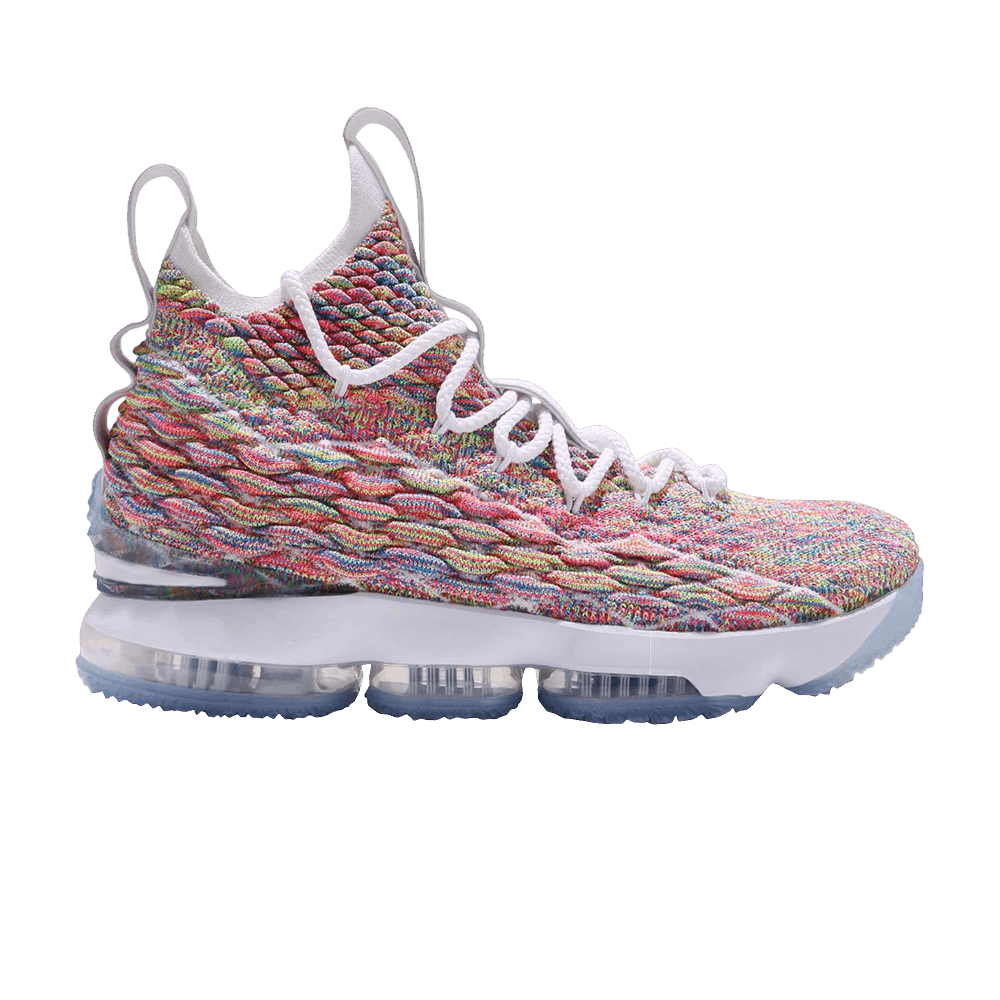Nike lebron 15 fruity cheap pebbles men's basketball shoe