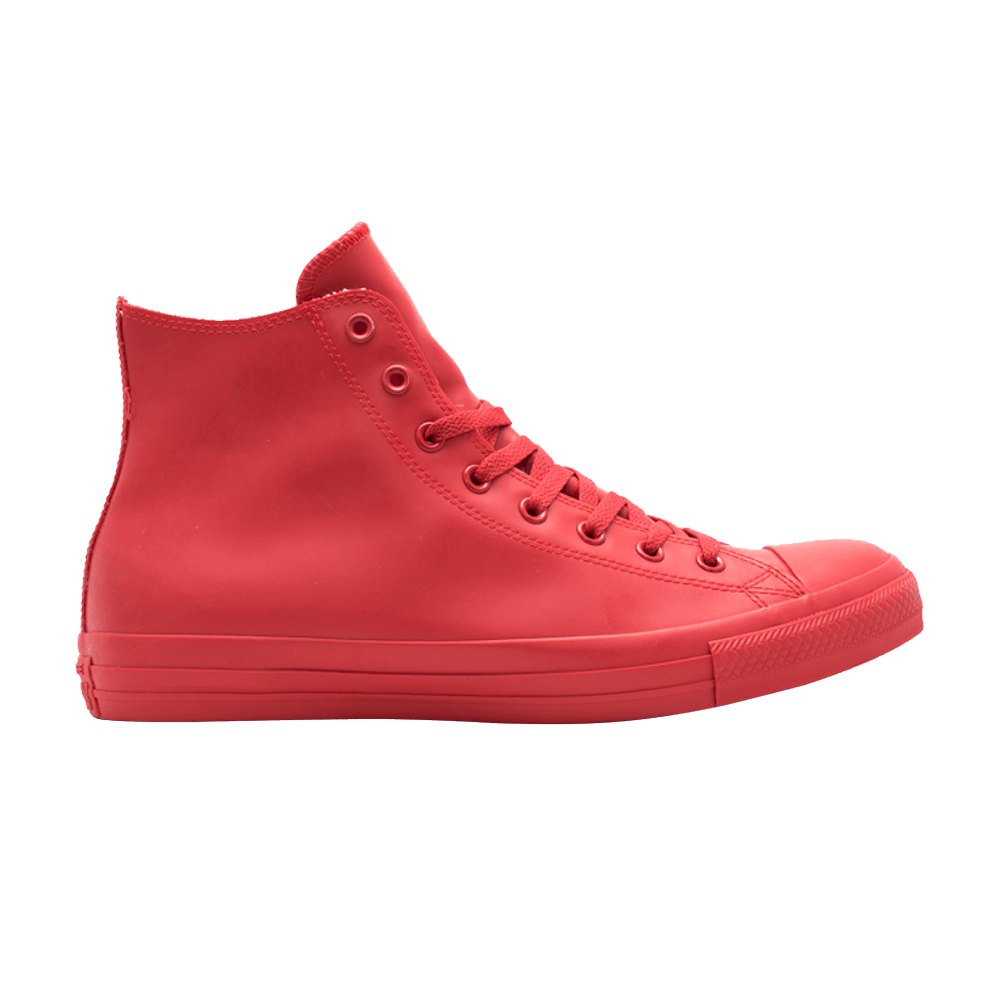 converse red rubber shoes