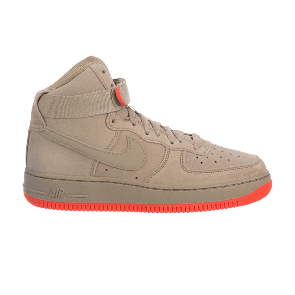Buy Air Force 1 Hi GS Khaki 653998 201 GOAT