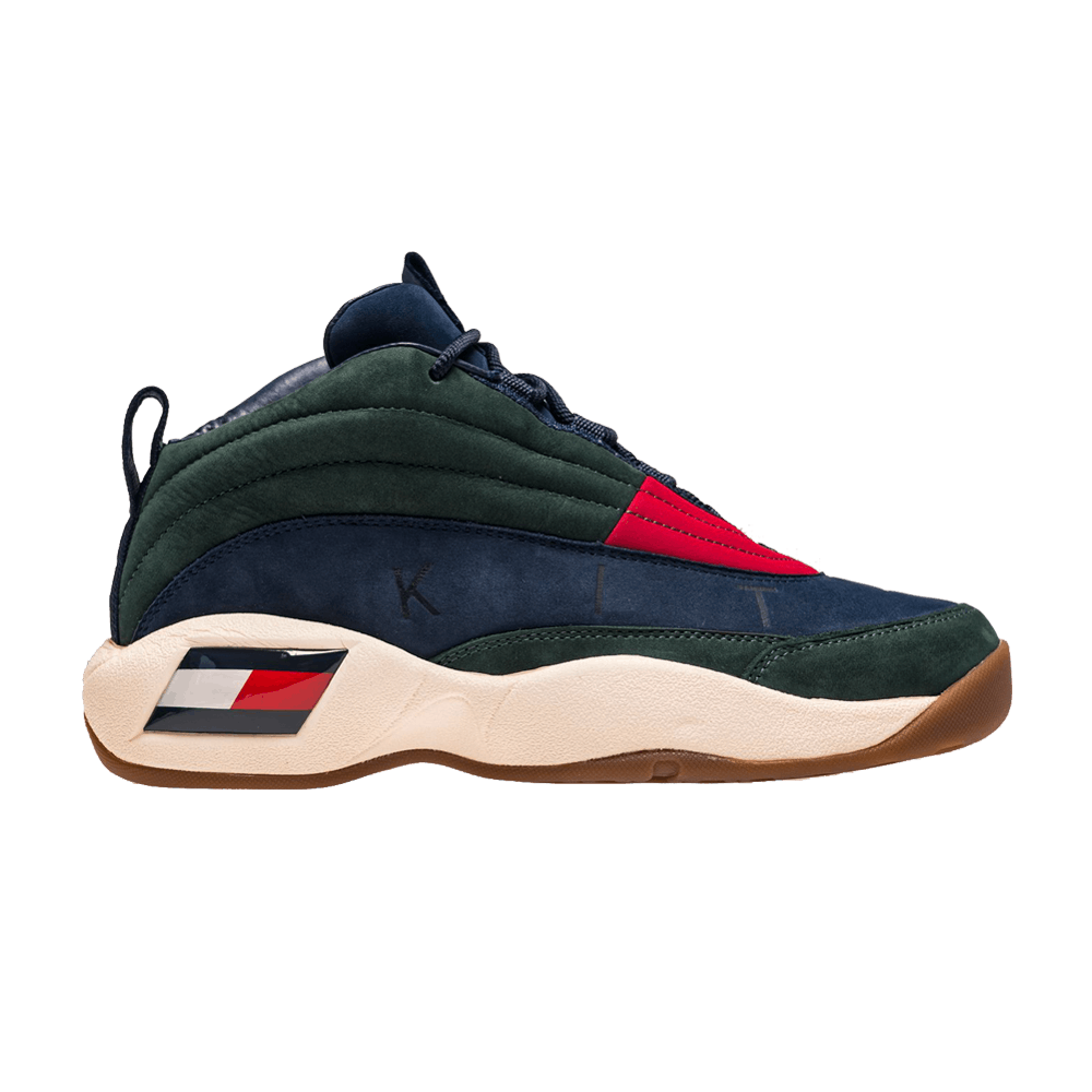 basketball shoes on goat