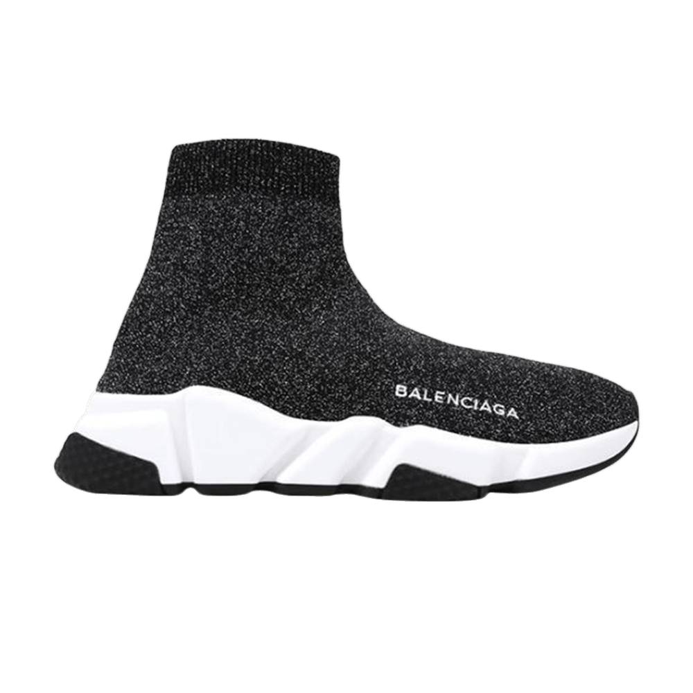 balenciaga speed lurex trainers