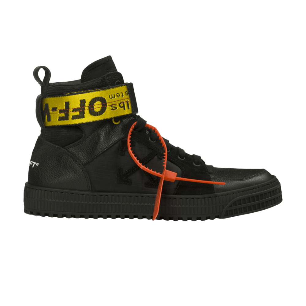 Udsæt indelukke Engel Buy Off-White High Top Sneaker 'Black' - OMIA102F18B040161010 - Black | GOAT