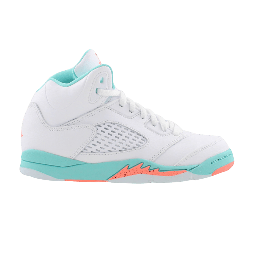 Air jordan 5 light aqua top