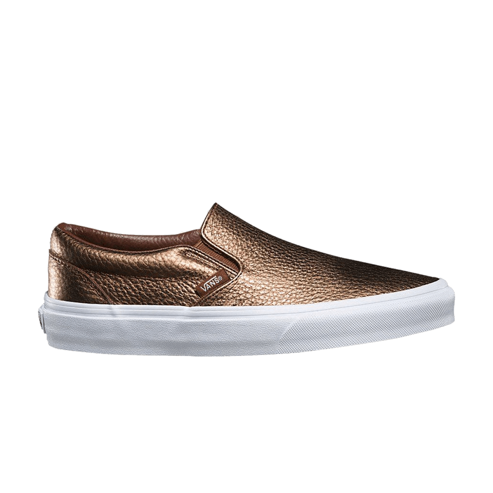 Vans Slip-On Leather Metallic Saddle