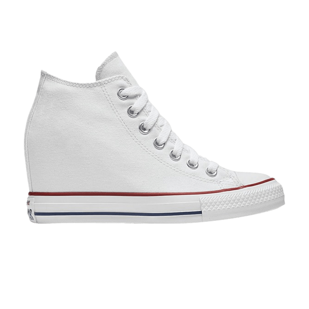 Buy Wmns Chuck Lux Wedge Mid 'White' 547200F White GOAT
