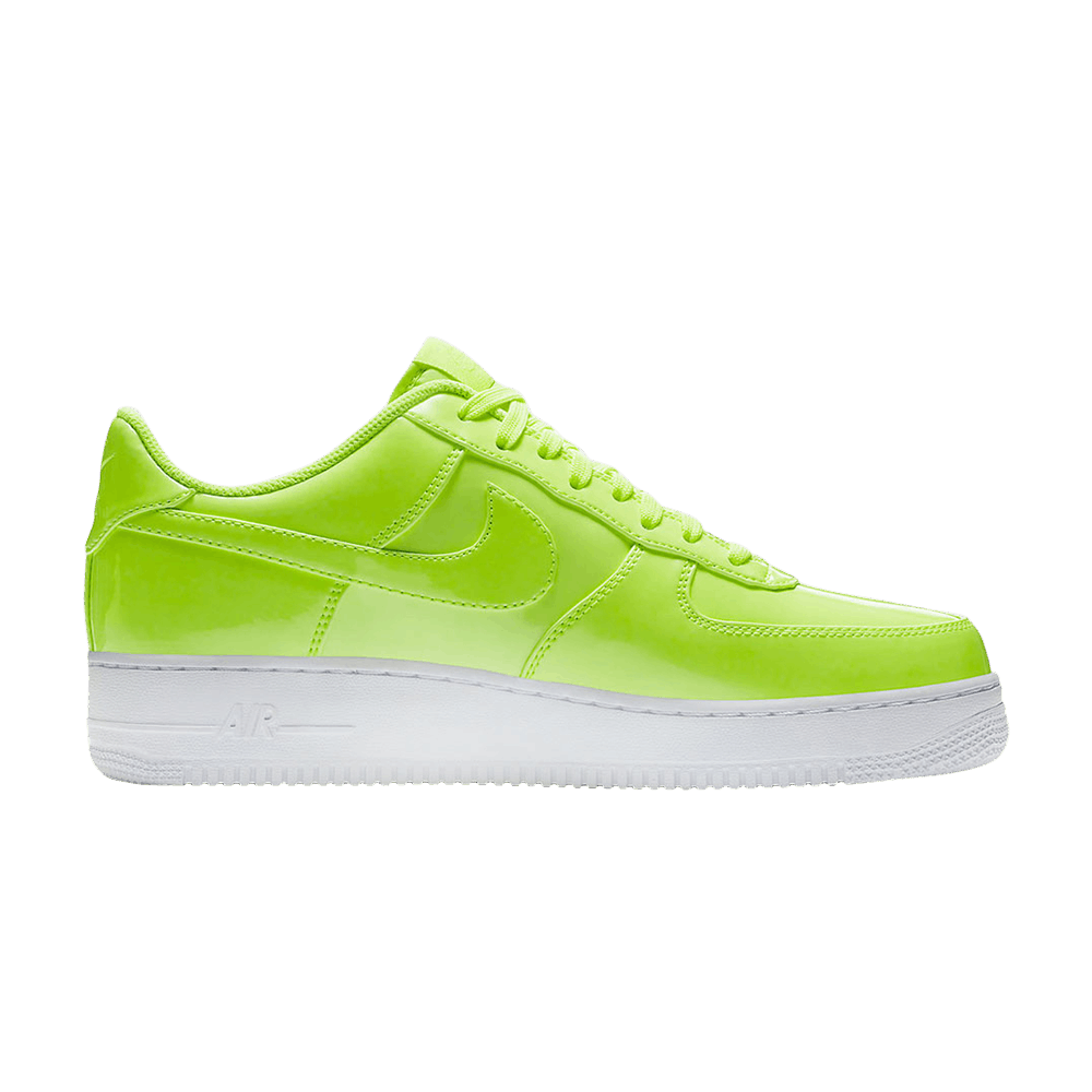 Nike Air Force 1 LV8 (GS) UV Volt White Patent Leather AO2286-700