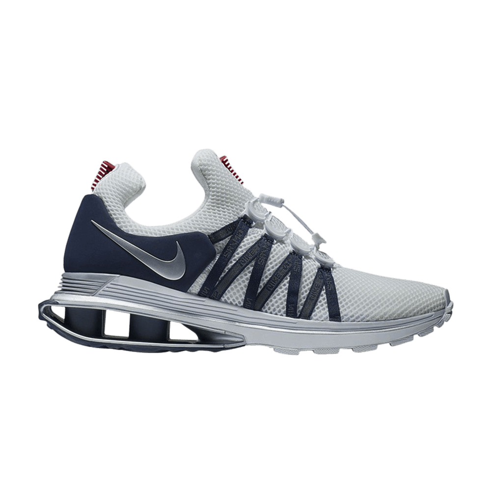 Buy Shox Gravity White Metallic Silver AR1999 104 GOAT