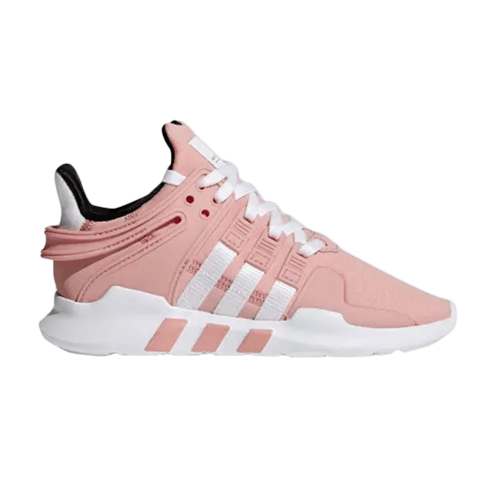 eqt support white pink