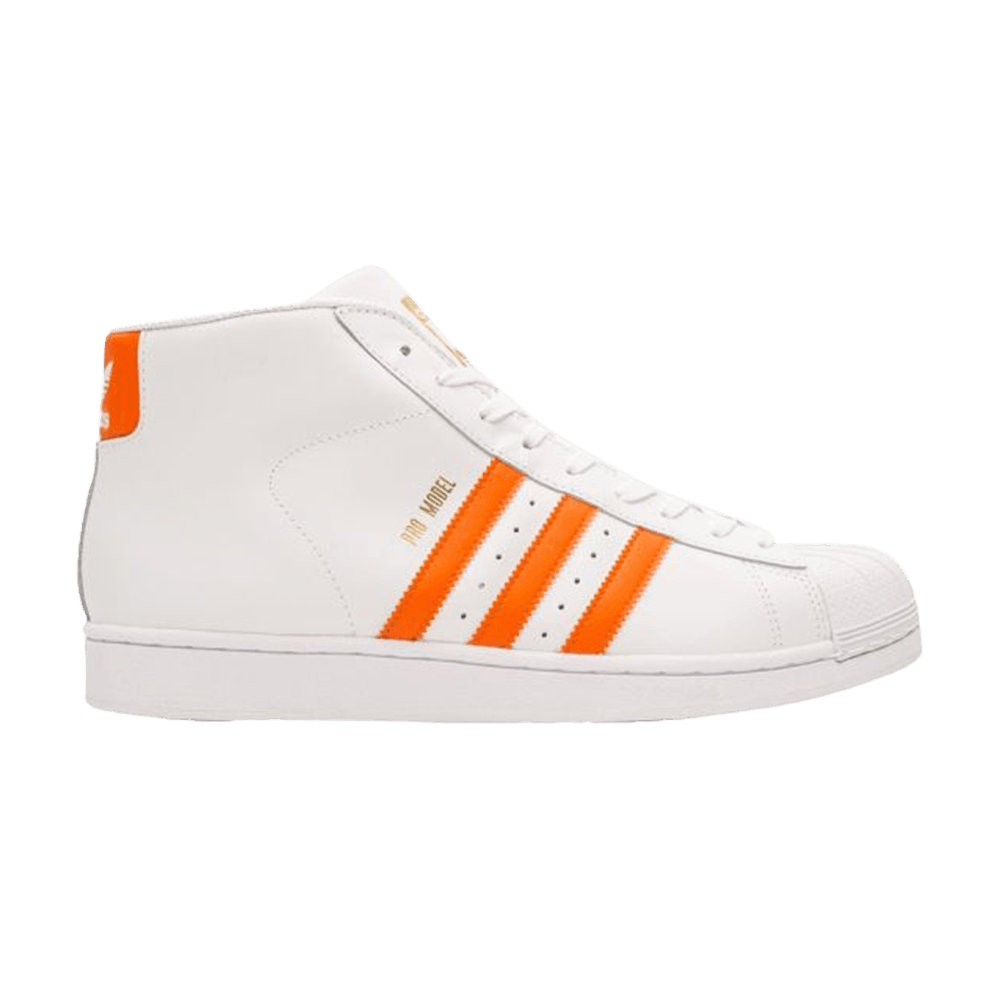 Pro Model 'White Orange' adidas BY3729 GOAT