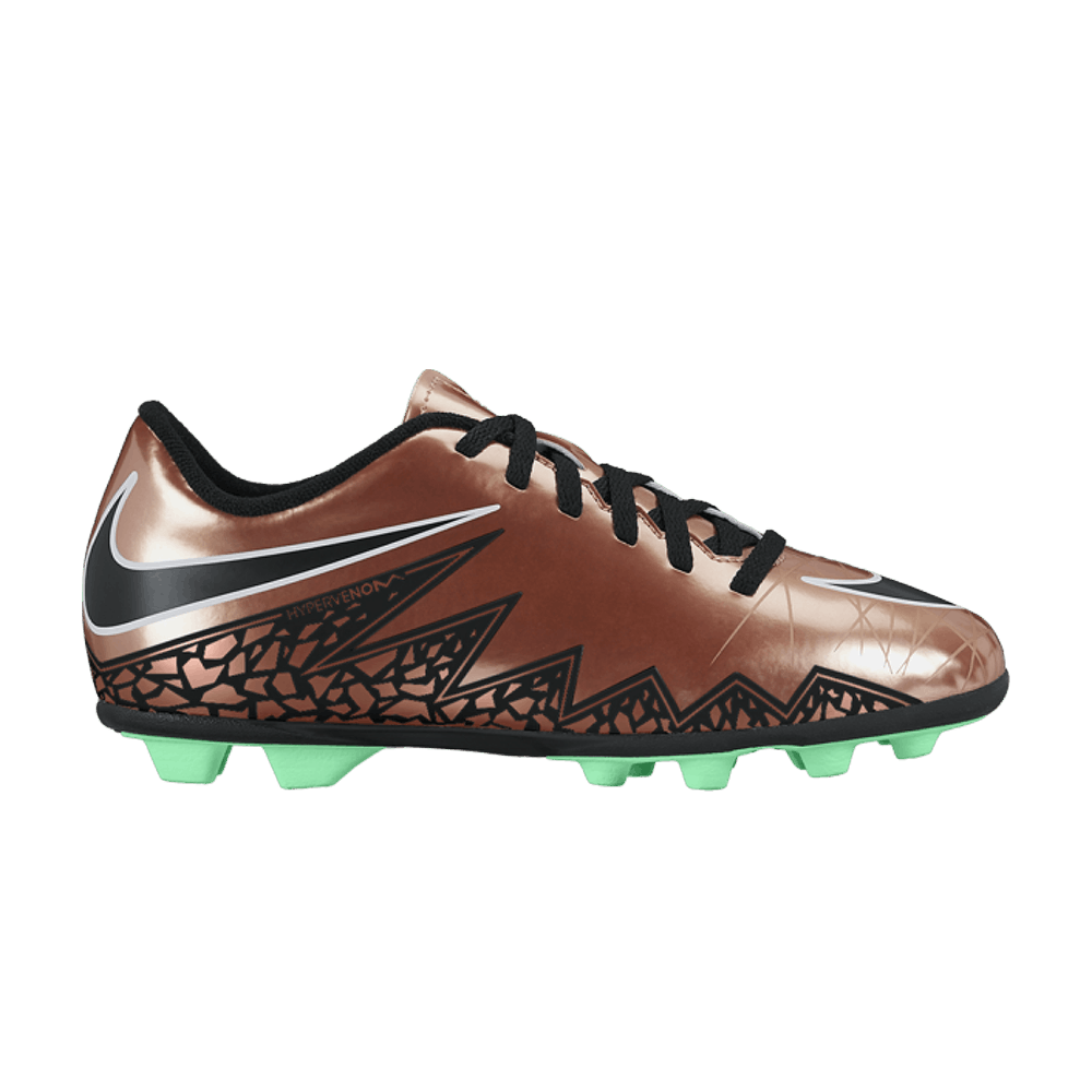 Buy Nike Hypervenom Phade 2 FG-R GS 'Metallic Brown' - 744942 903