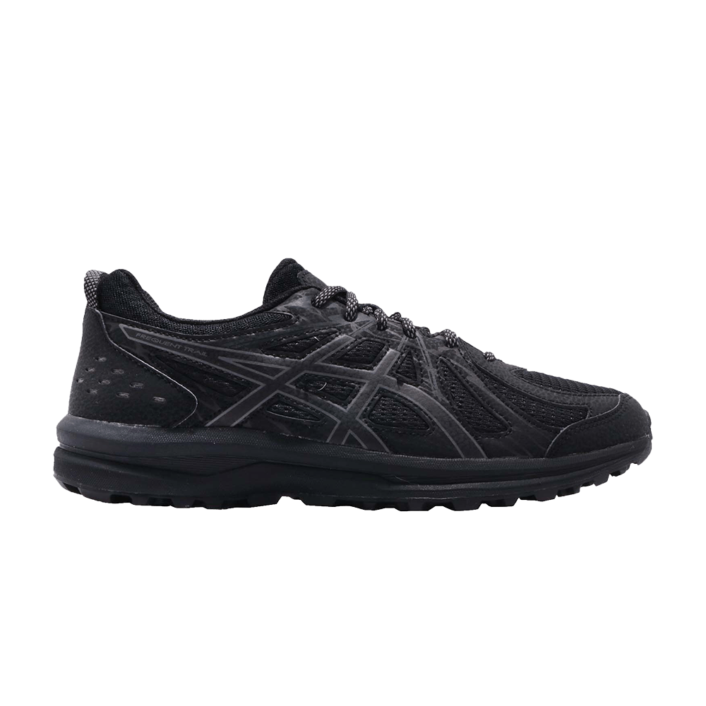 Asics frequent trail top black / carbon