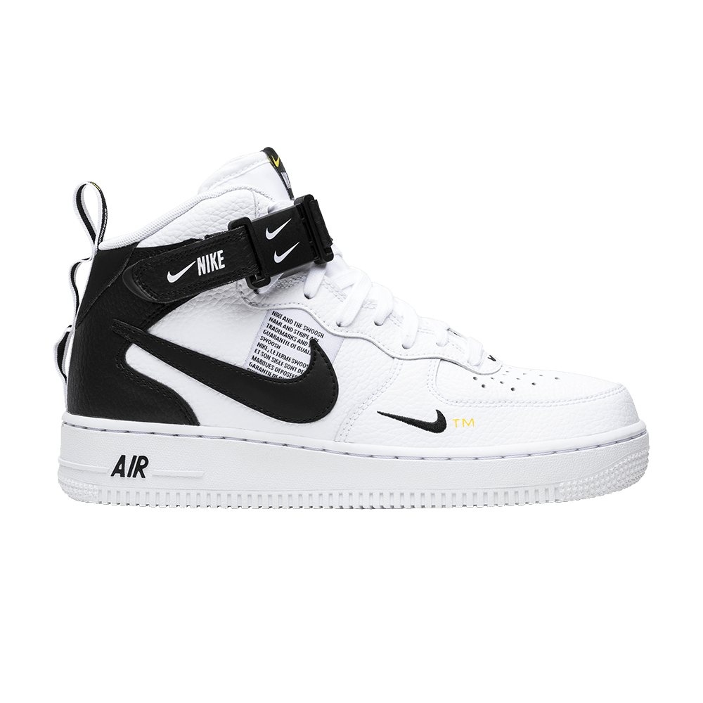 air force 1 mid lv8 grey