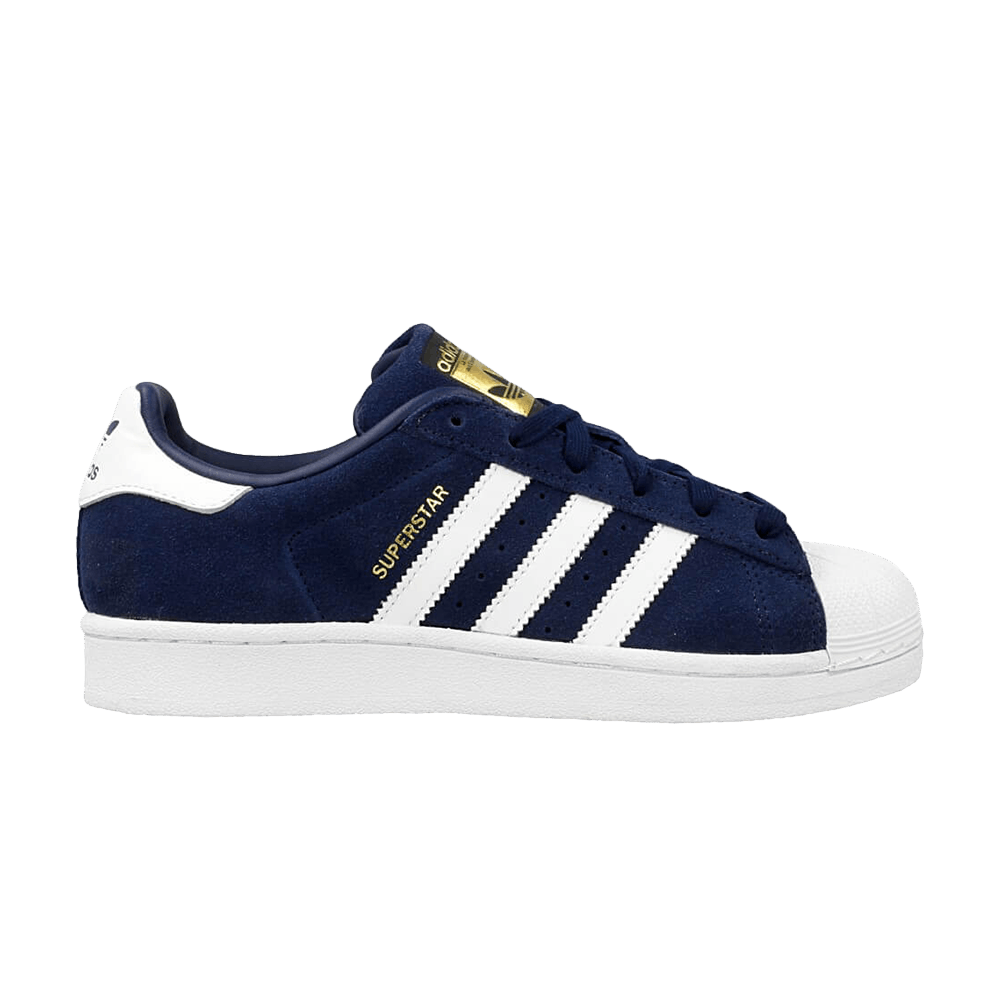 Superstar Suede 'Collegiate Navy' - adidas - S75142 | GOAT