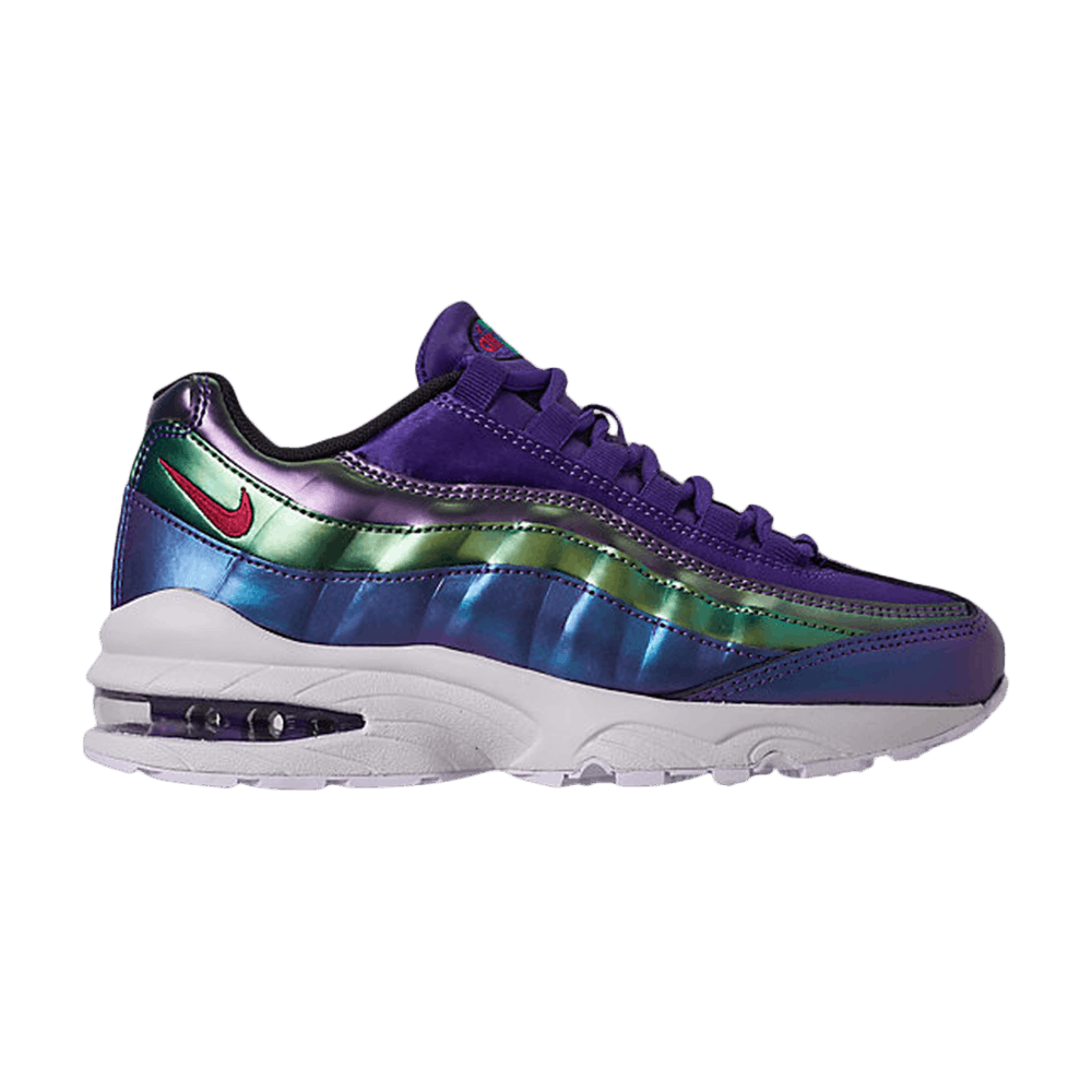purple and green air max