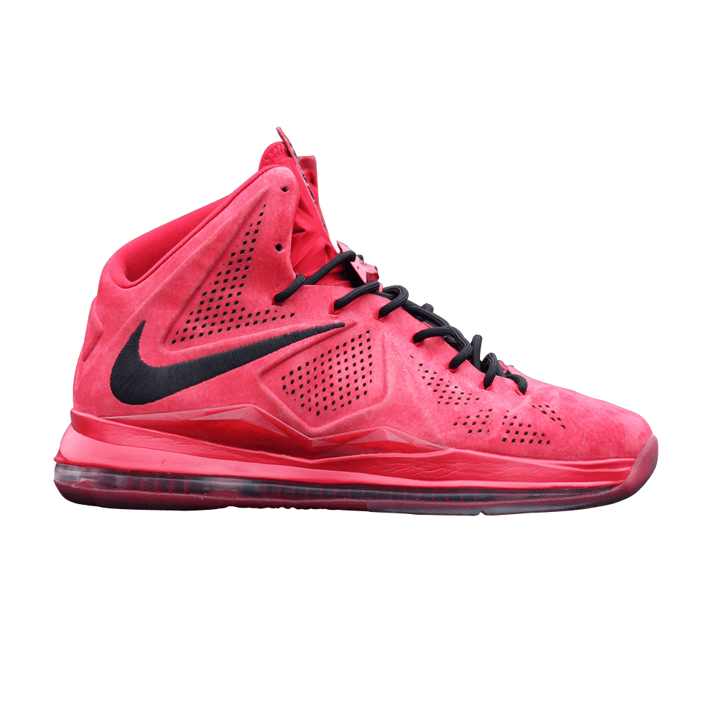 lebron 10 red suede
