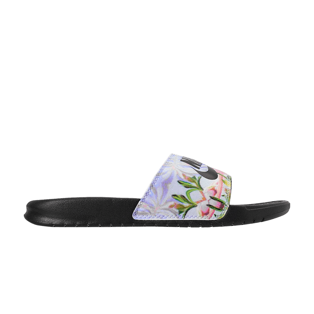 Buy Wmns Benassi Slide Floral Print 618919 023 GOAT AU