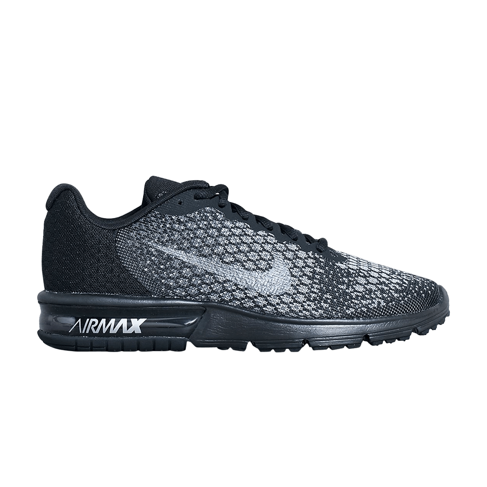 Black air max sequent 2 discount