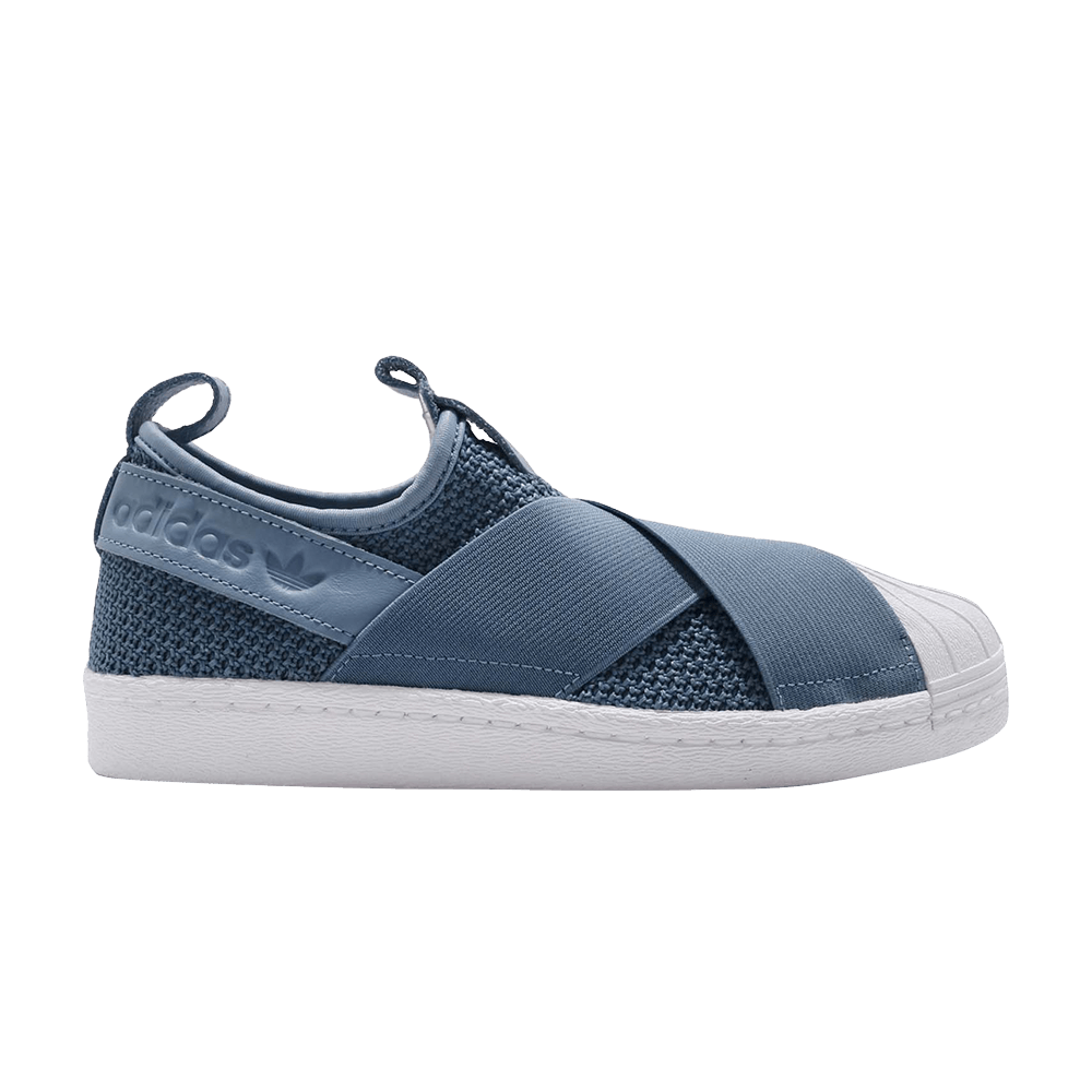 Buy Wmns Superstar Slip On Raw Grey AQ0869 GOAT