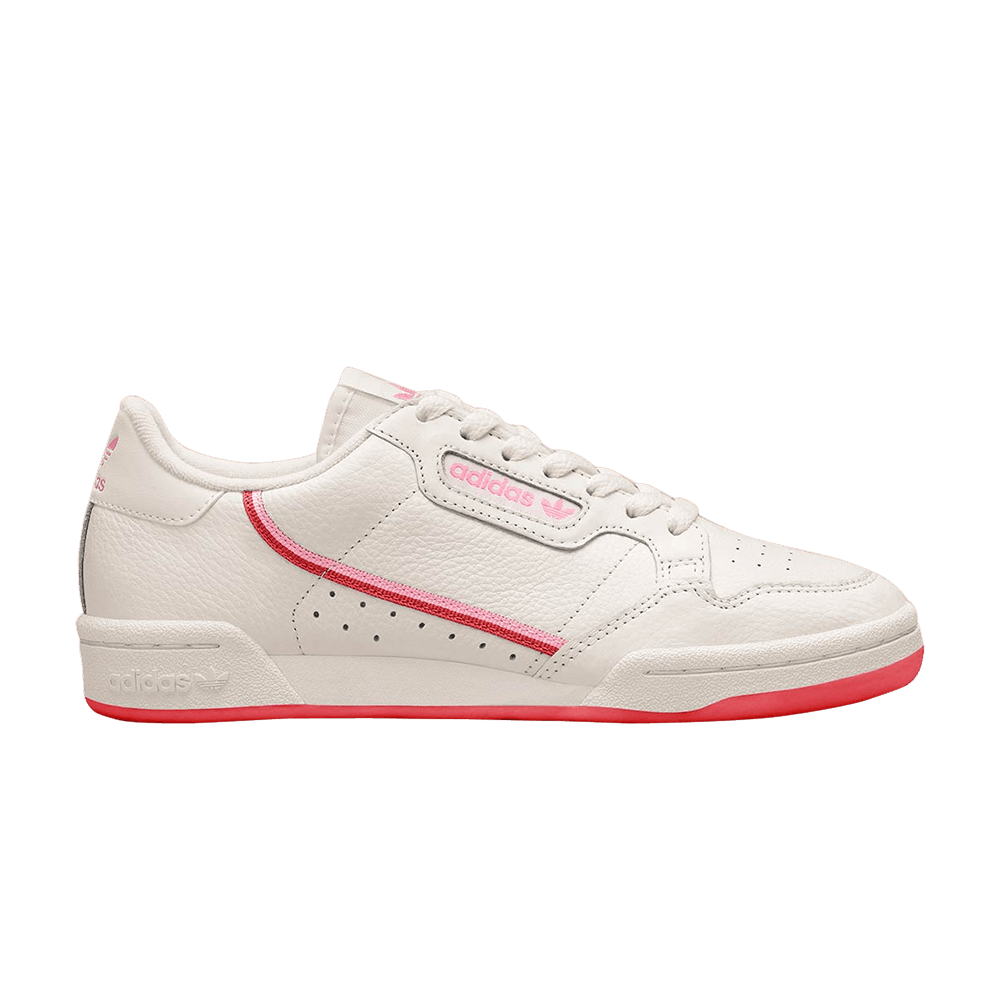 adidas continental 80 pink and red