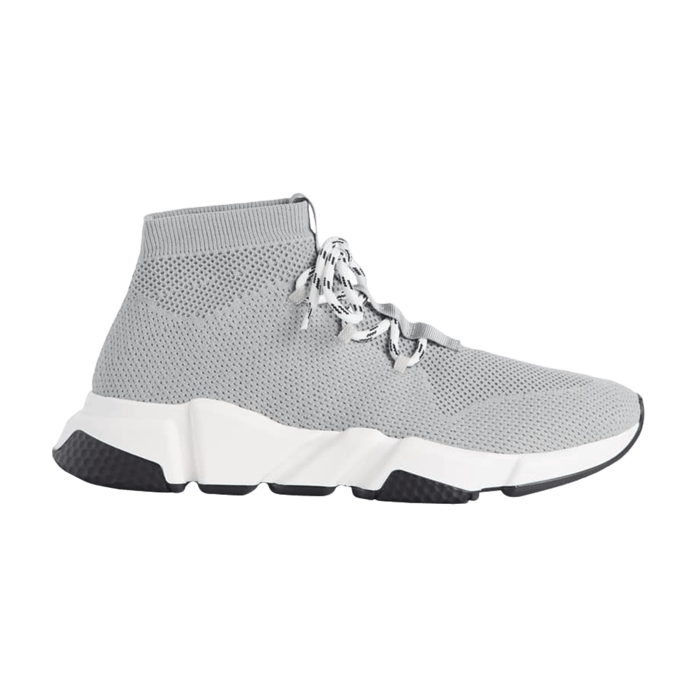 Governor Pebish make up Balenciaga Wmns Speed Trainer Mid Lace Up 'Grey' | GOAT