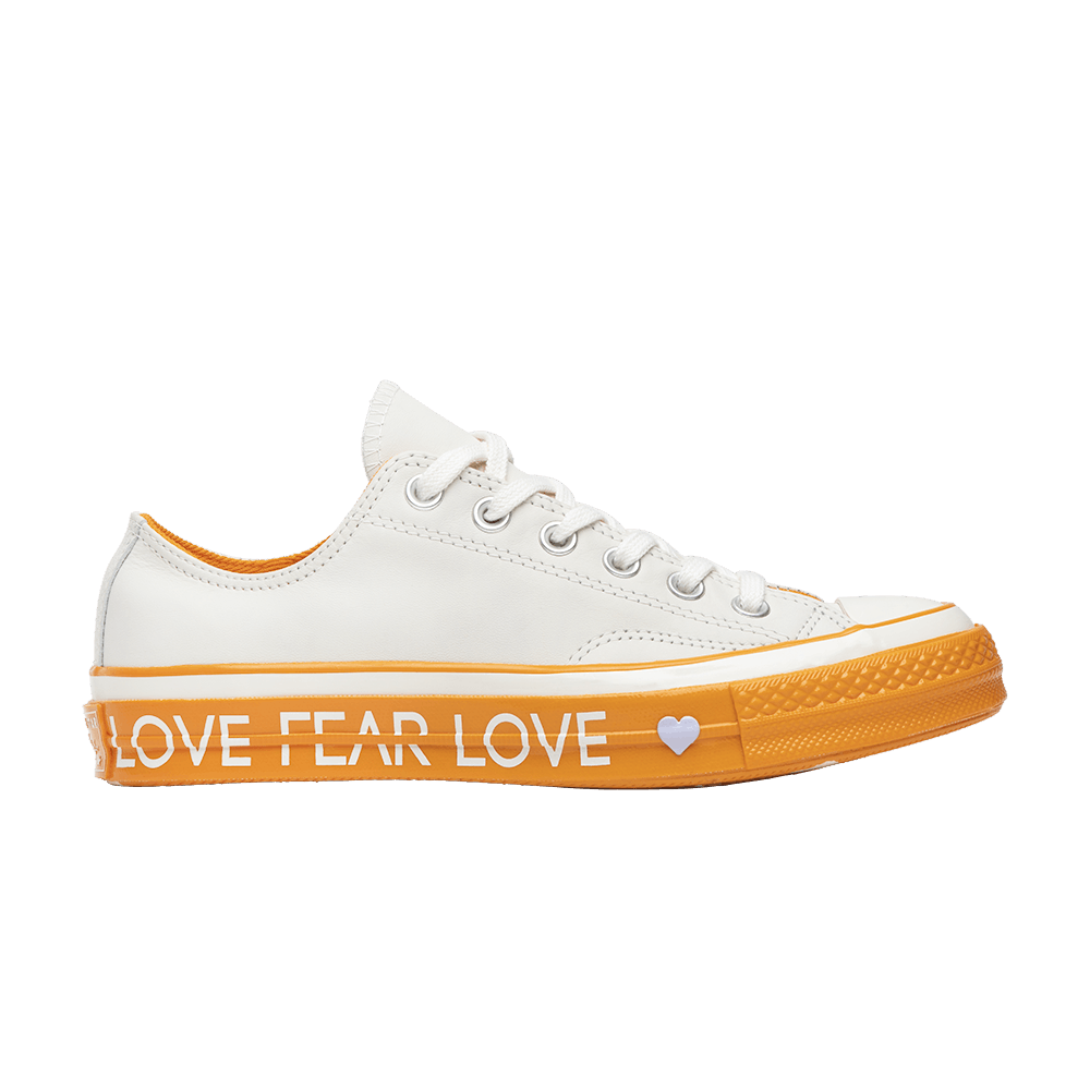 converse fear love white