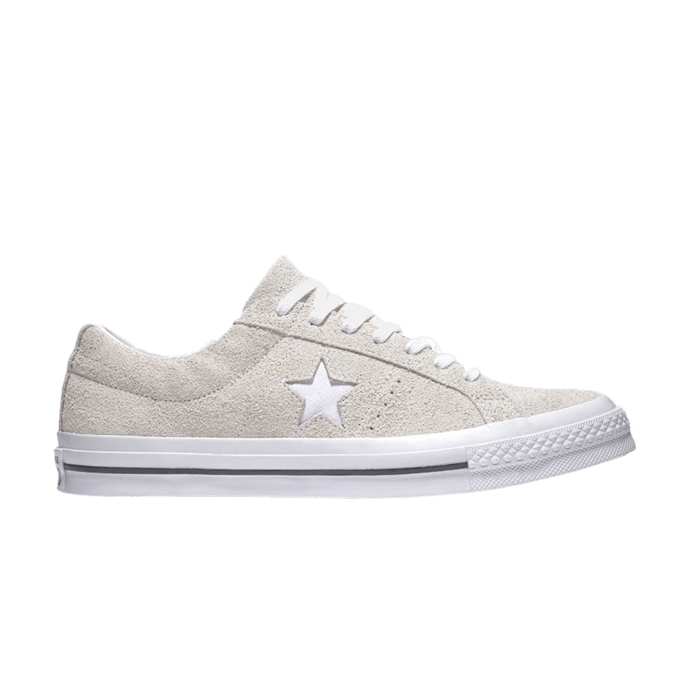 Buy One Star Low Vintage Suede 'White' - 161577C | GOAT