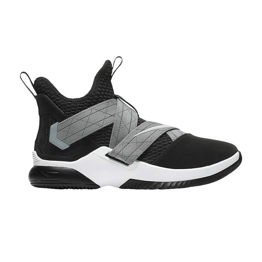 Lebron soldier 12 black and grey clearance