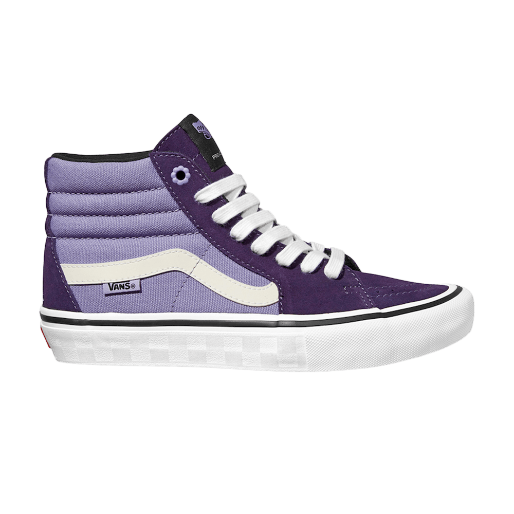 Sk8 hi vans purple hotsell