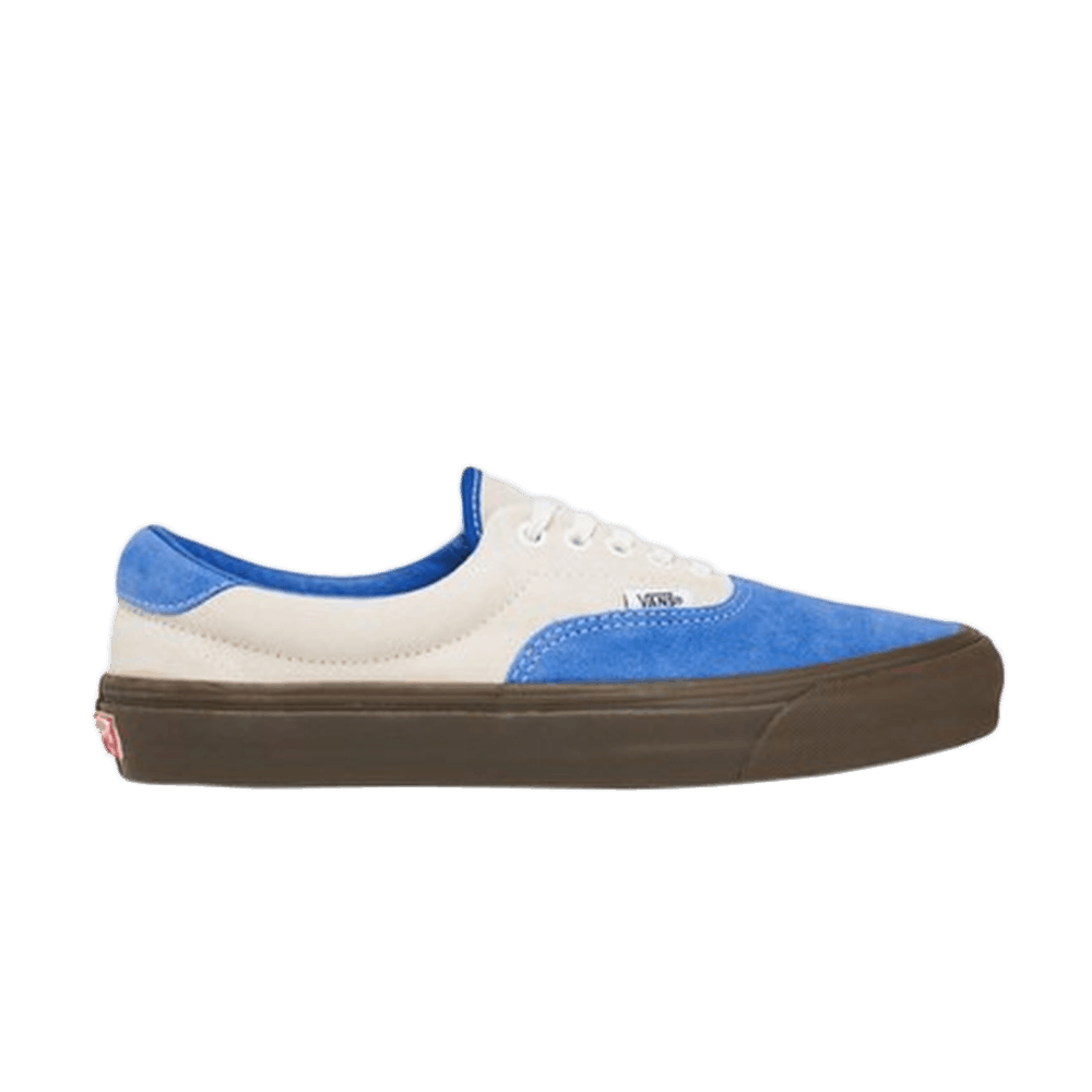Vans OG Era 59 Lx Suede White Asparagus Blue