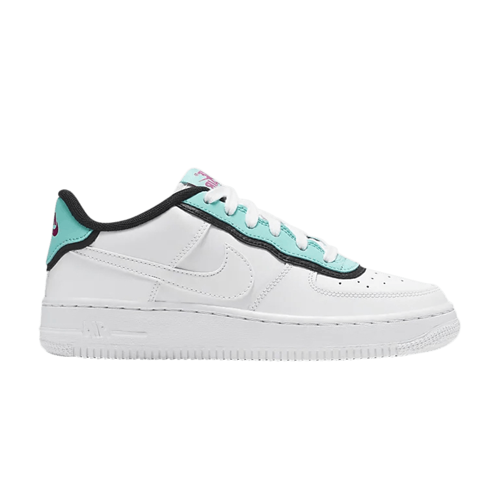 air force 1 white aqua