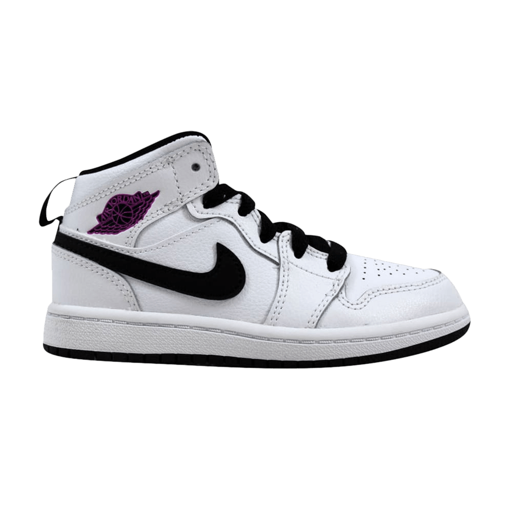 Air Jordan 1 Mid Chicago White – Flower Kickz