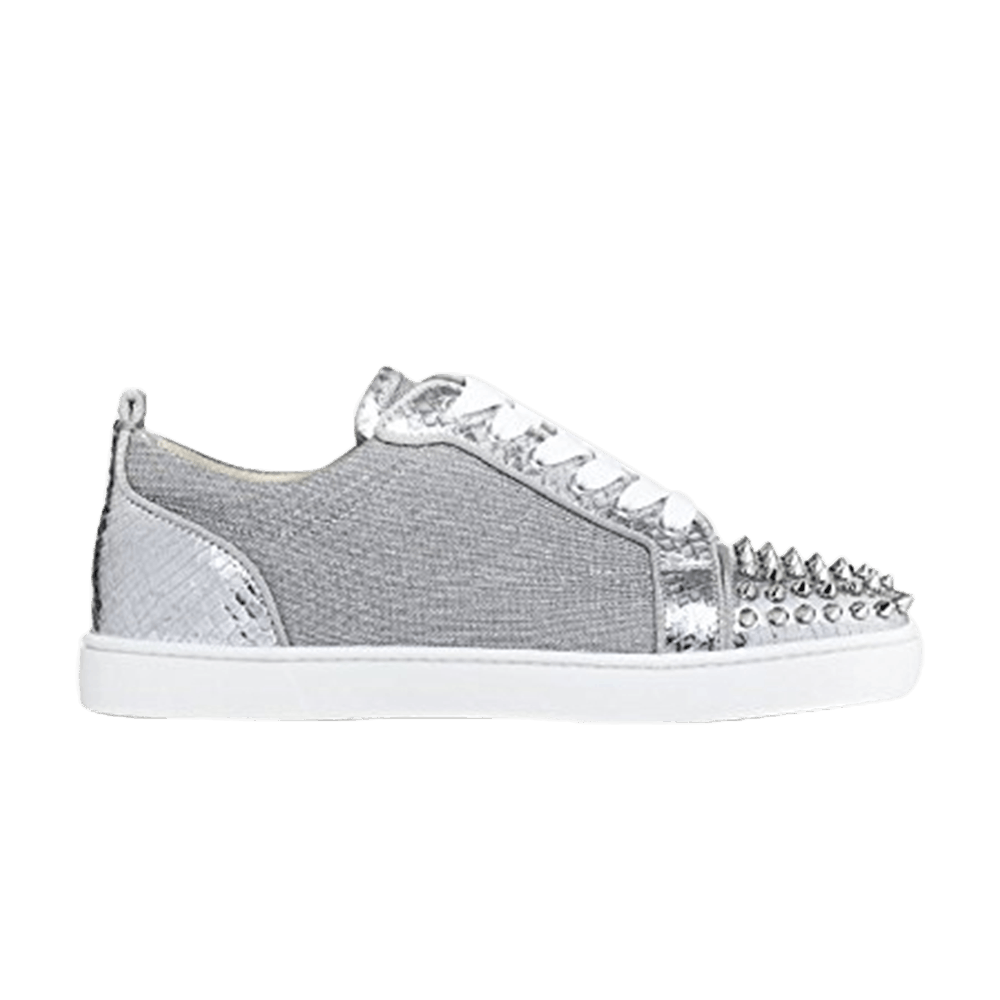 Christian Louboutin Multi/Silver Louis Junior Spikes Orlato Shoes • Fashion  Brands Outlet