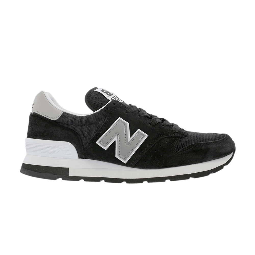 Buy New Balance 995 Made in USA 'Black Silver' - M995CHB | GOAT