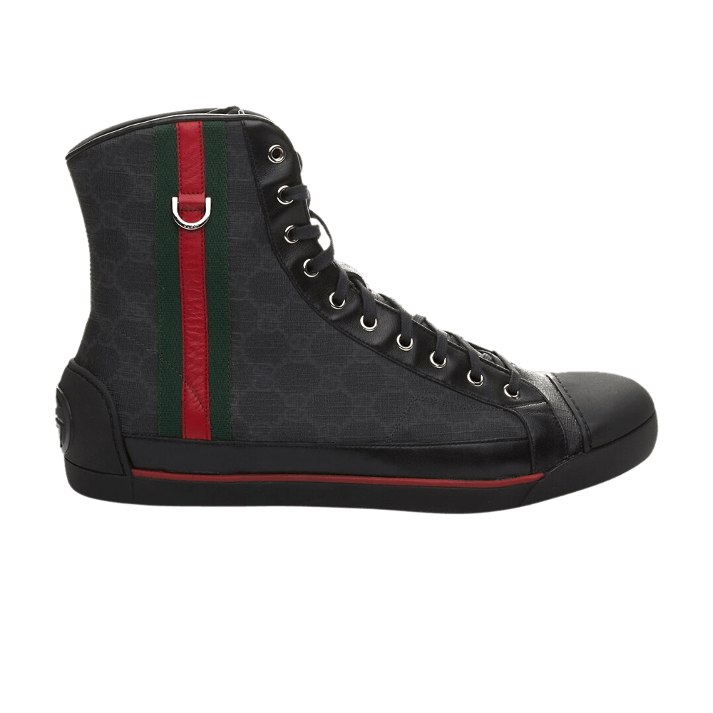 Buy Gucci Signature GG High 'Black Canvas' - 181757 FCB 1096 | GOAT