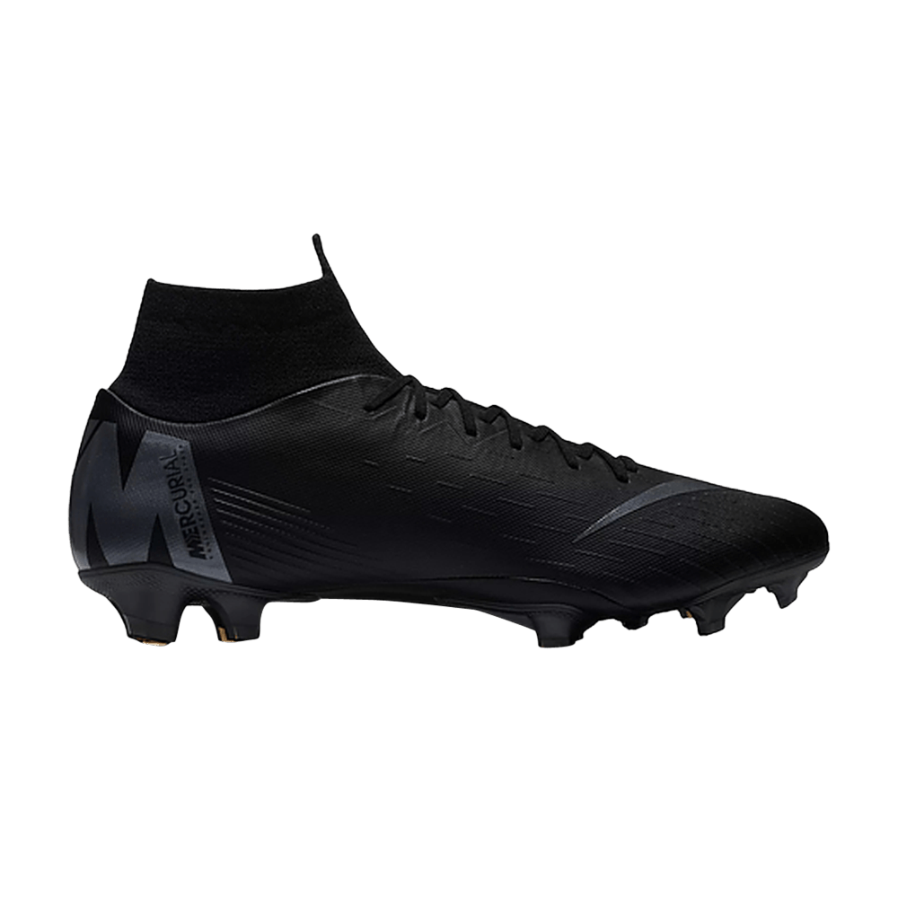 nike mercurial superfly 6 pro fg black